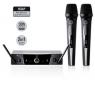 Godk�nt! Tr�dl�st dubbelt handmikrofonsystem fr�n AKG
